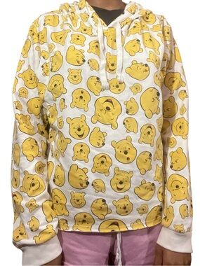 Disney Winnie the Pooh Women's Cropped Hoodie Good condition